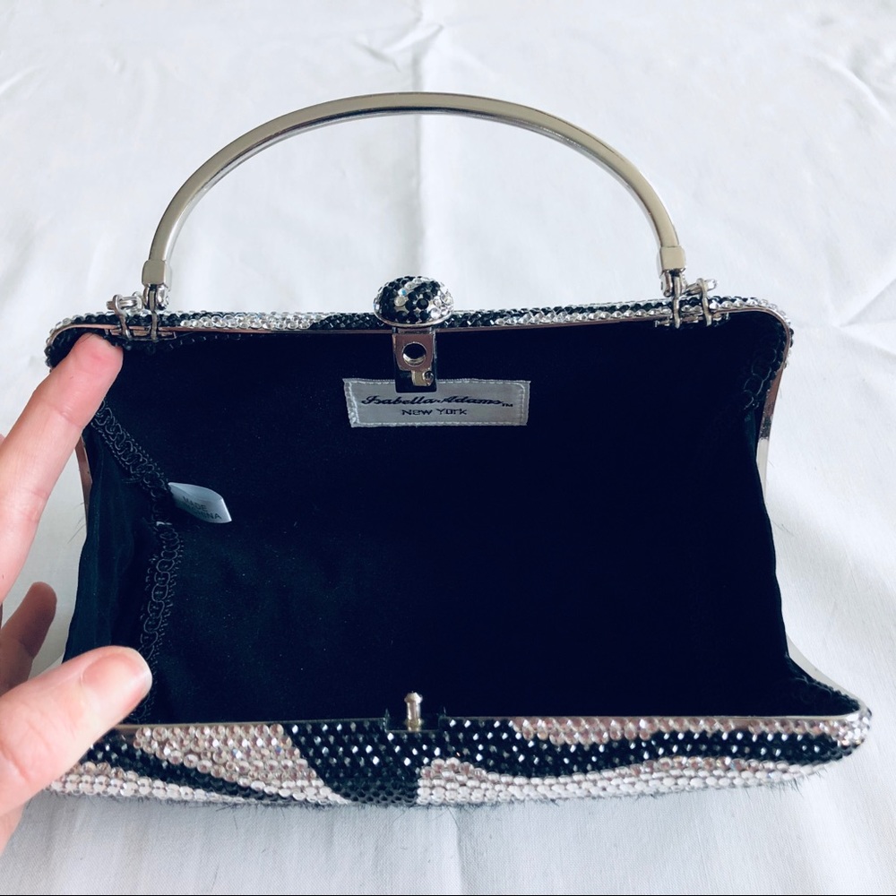 Isabella Adams Swarovski Crystal Clutch - Picture 3 of 8